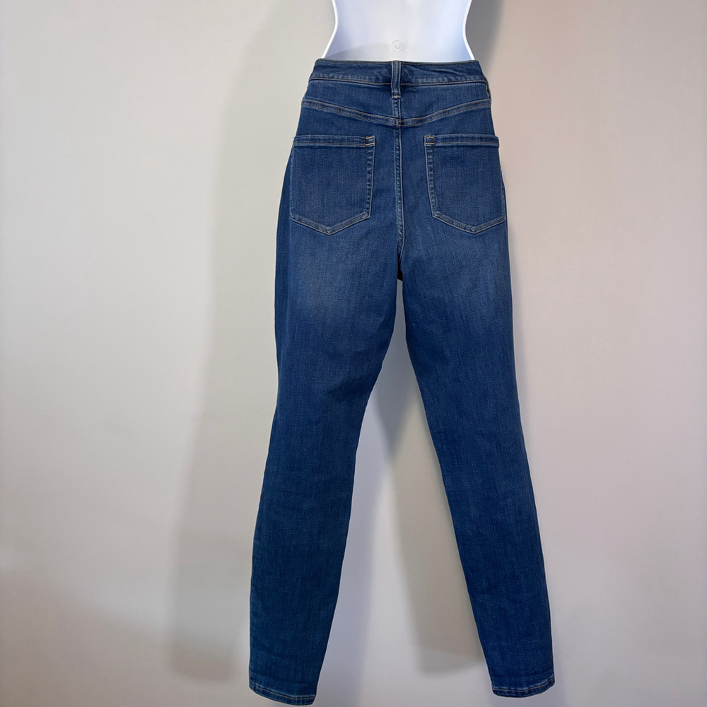 INC International Concepts Women's Size 10 Blue Curvy Mid Rise Skinny Jeans NWT - Picture 5 of 6